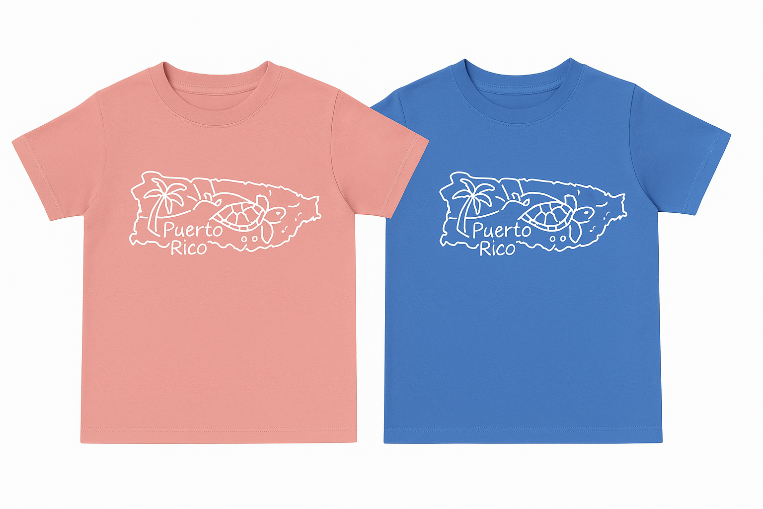 T-SHIRT DE PUERTO RICO TAMAÑO DE NIÑO / KIDS SIZE