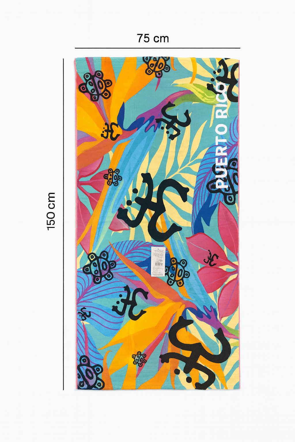 TOALLA DE PLAYA DE PUERTO RICO - PUERTO RICO BEACH TOWEL