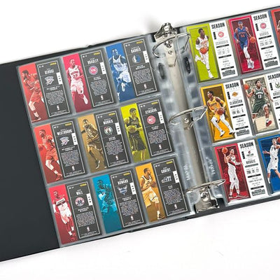 ÁLBUM DE BALONCESTO BCW DE 3" NEGRO