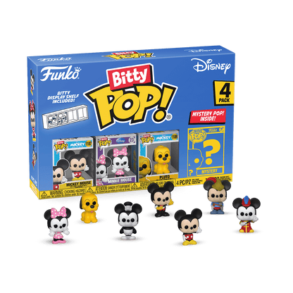 BITTY POP MINIATURE FUNKO POP 4 PCS PER SER