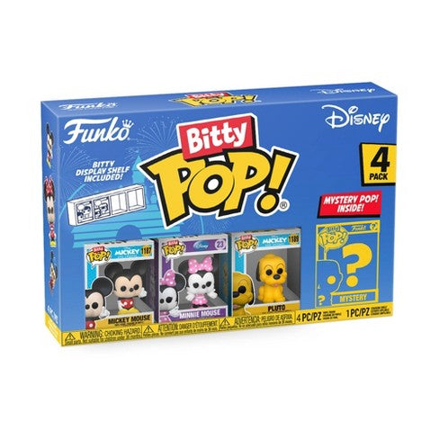 BITTY POP MINIATURE FUNKO POP 4 PCS PER SER