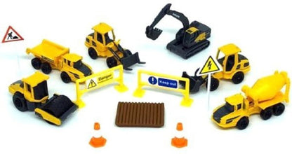 DIE CAST - VOLVO CONSTRUCTION 15 PCS SET