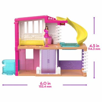 MINI BARBIE LAND HOUSE PLAYSET - MATTEL
