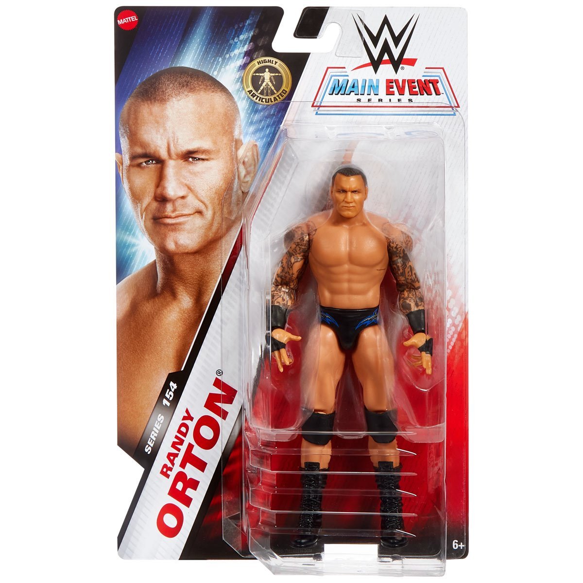 WWE BASIC ACTION FIGURE MAIN EVENT SERIE 154 - MATTEL