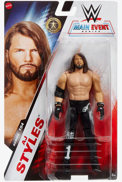 WWE BASIC ACTION FIGURE MAIN EVENT SERIE 154 - MATTEL
