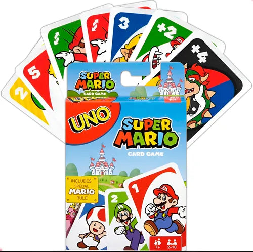 UNO SUPER MARIO BOARD GAME - MATTEL