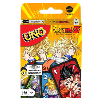 UNO DRAGON BALL Z BOARD GAME - MATTEL