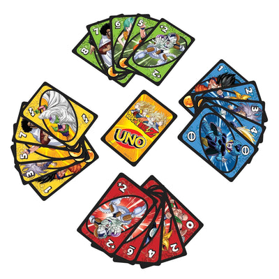 UNO DRAGON BALL Z BOARD GAME - MATTEL