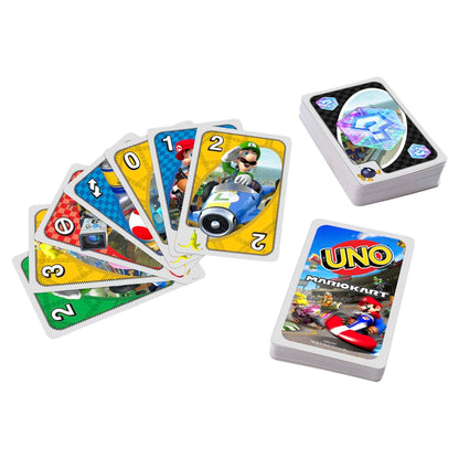 UNO MARIOKART BOARD GAME - MATTEL