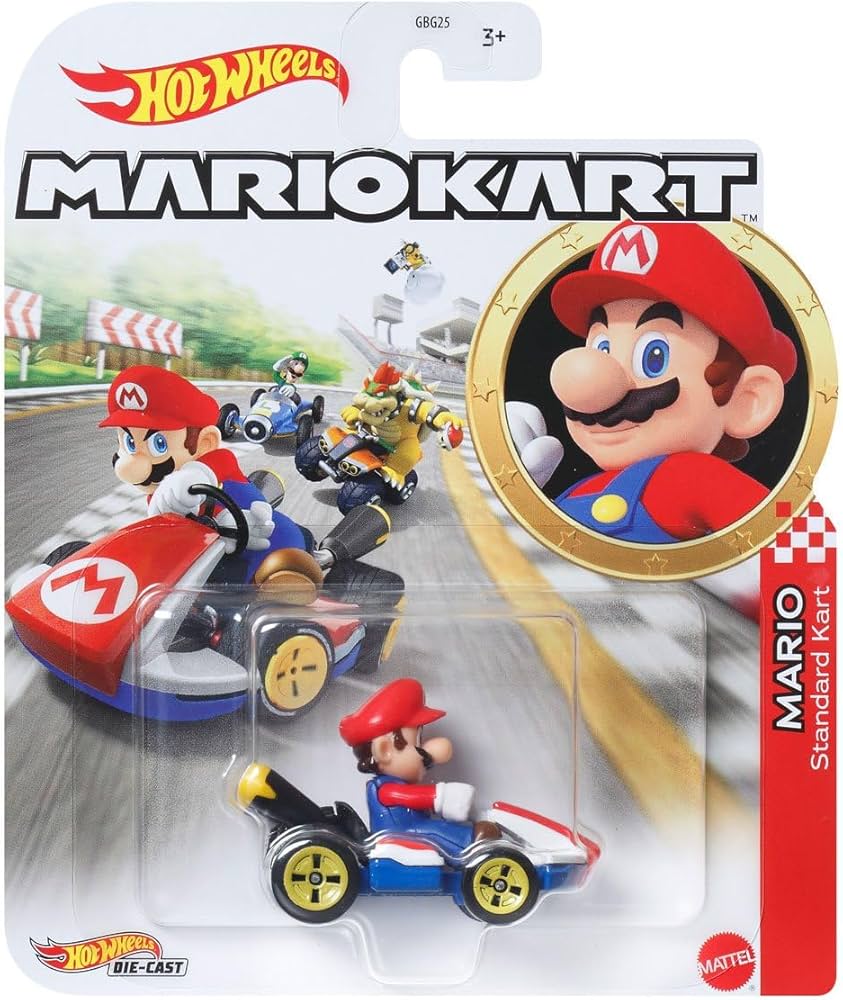 1/64 MARIOKART HOTWHEELS - MATTEL