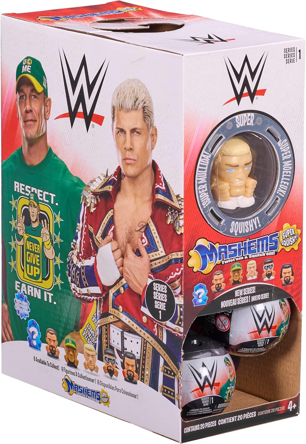 WWE MASH’EMS CAPSULE TWIST & SQUISH’EM SERIES 1