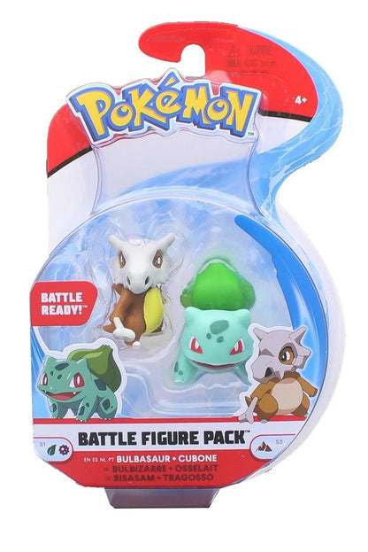 2PCS BATTLE FIGURE BLISTER PACK - POKEMON