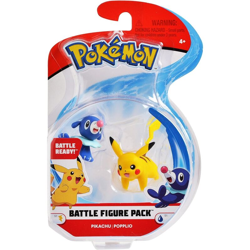 2PCS BATTLE FIGURE BLISTER PACK - POKEMON