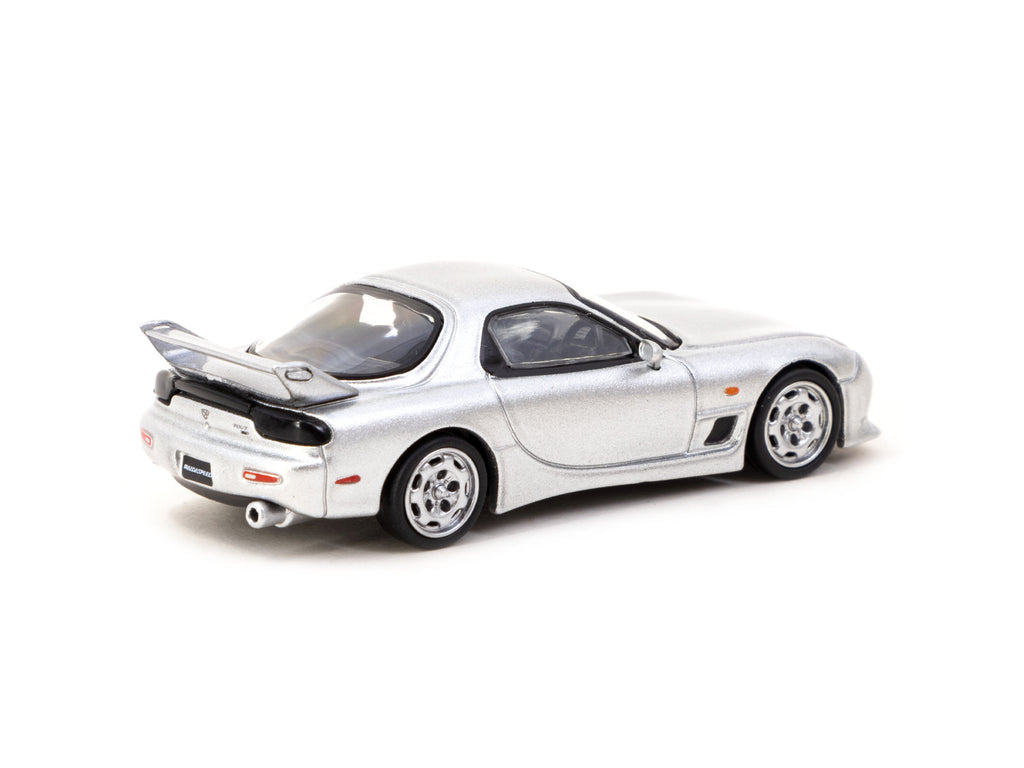 1/64 MAZDA RX-7 (FD3S) MAZDA SPPED A-SPEC SILVER STONE METALLIC - TARMAC WORK