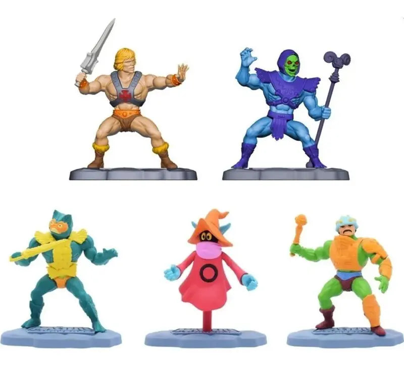 MASTERS OF THE UNIVERSE 5 PCS MICRO COLLECTION SET - MATTEL