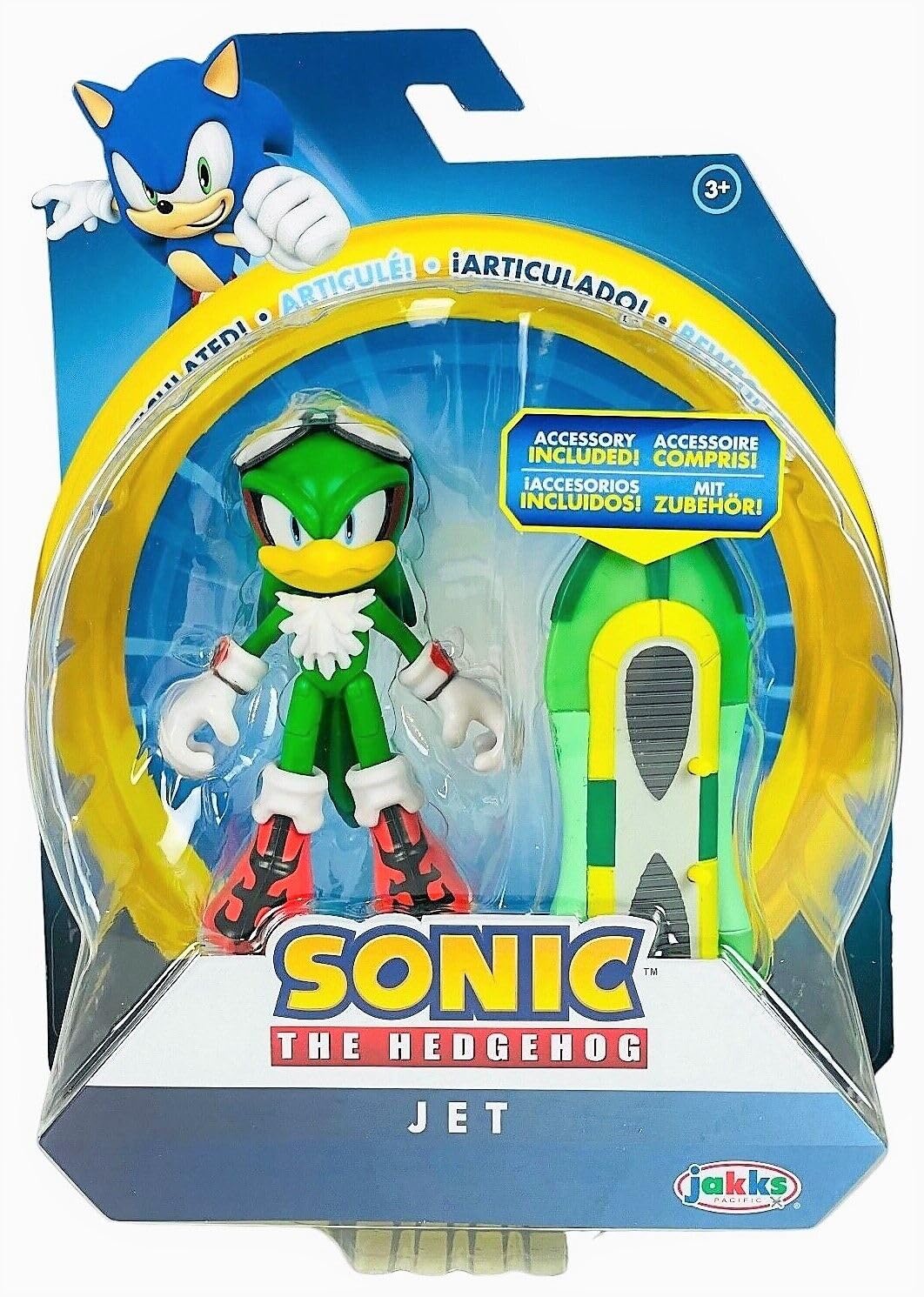 4” SONIC ARTICULATED FIGURE