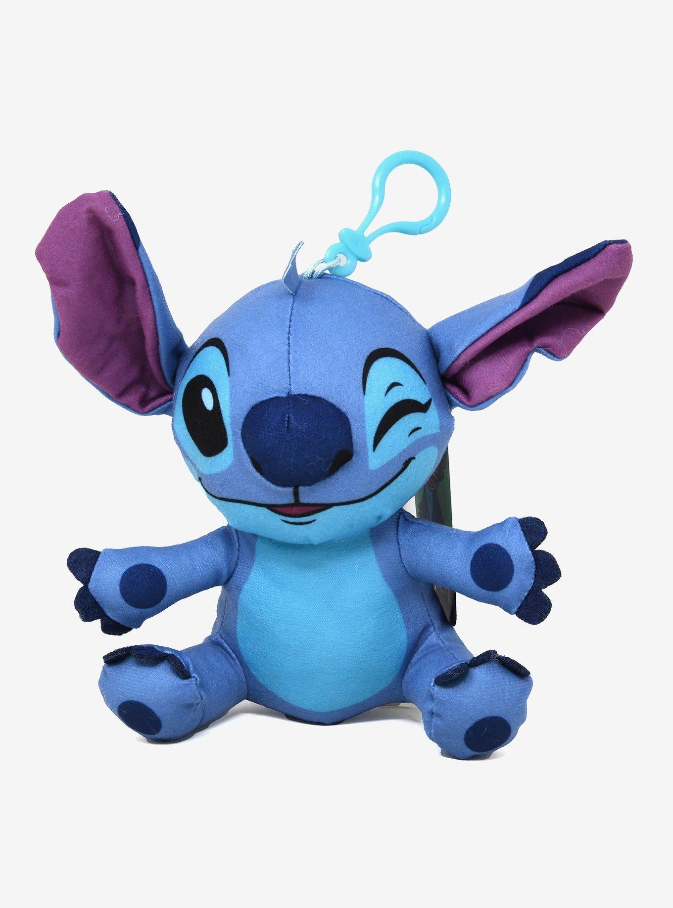 6” STITCH PLUSH BAG CLIP FULL BODY KEY CHAIN - DISNEY
