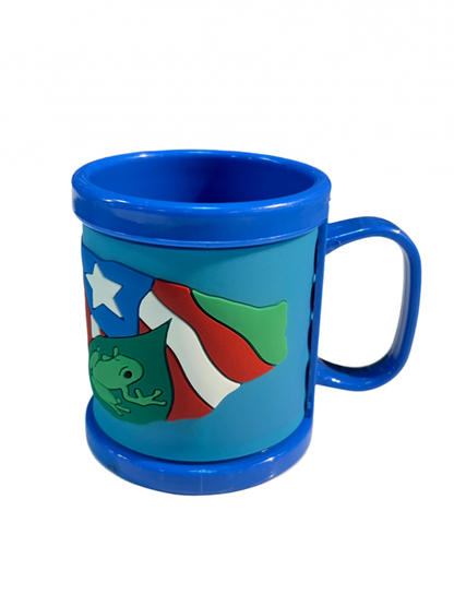 TAZA - PR DESIGN PLASTIC MUG W/RELIEF (RELIEVE)