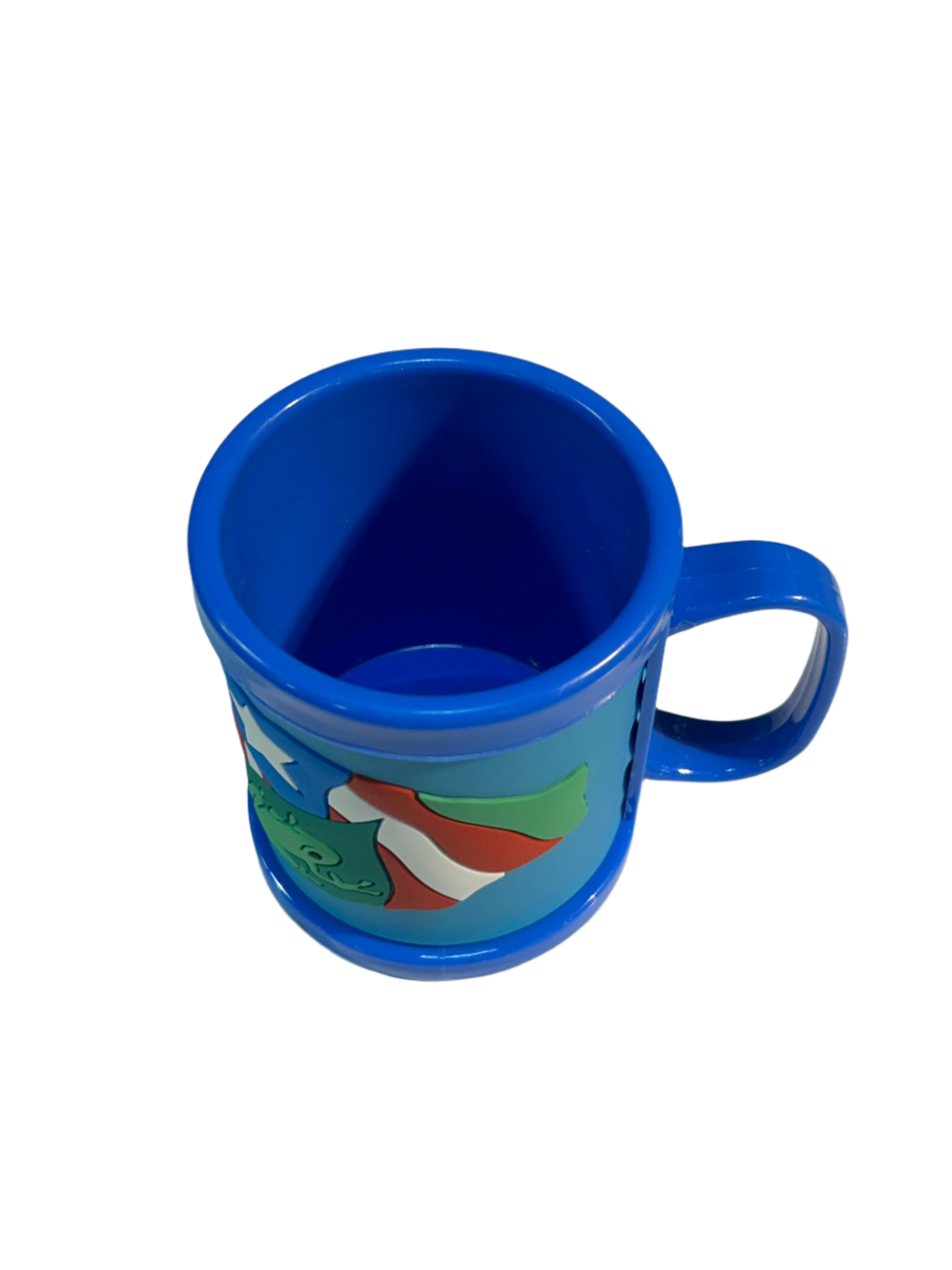 TAZA - PR DESIGN PLASTIC MUG W/RELIEF (RELIEVE)