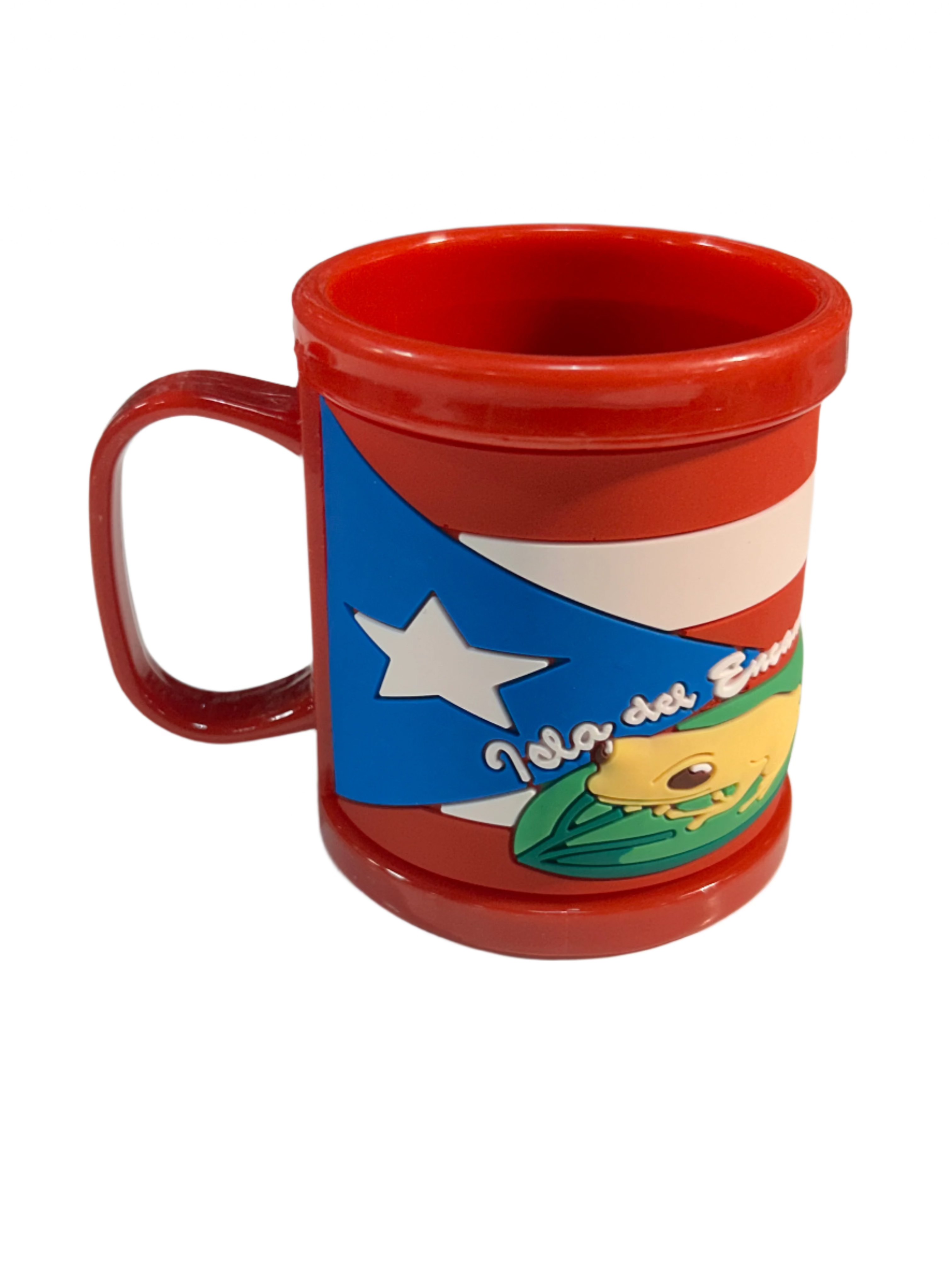 TAZA - PR DESIGN PLASTIC MUG W/RELIEF (RELIEVE)