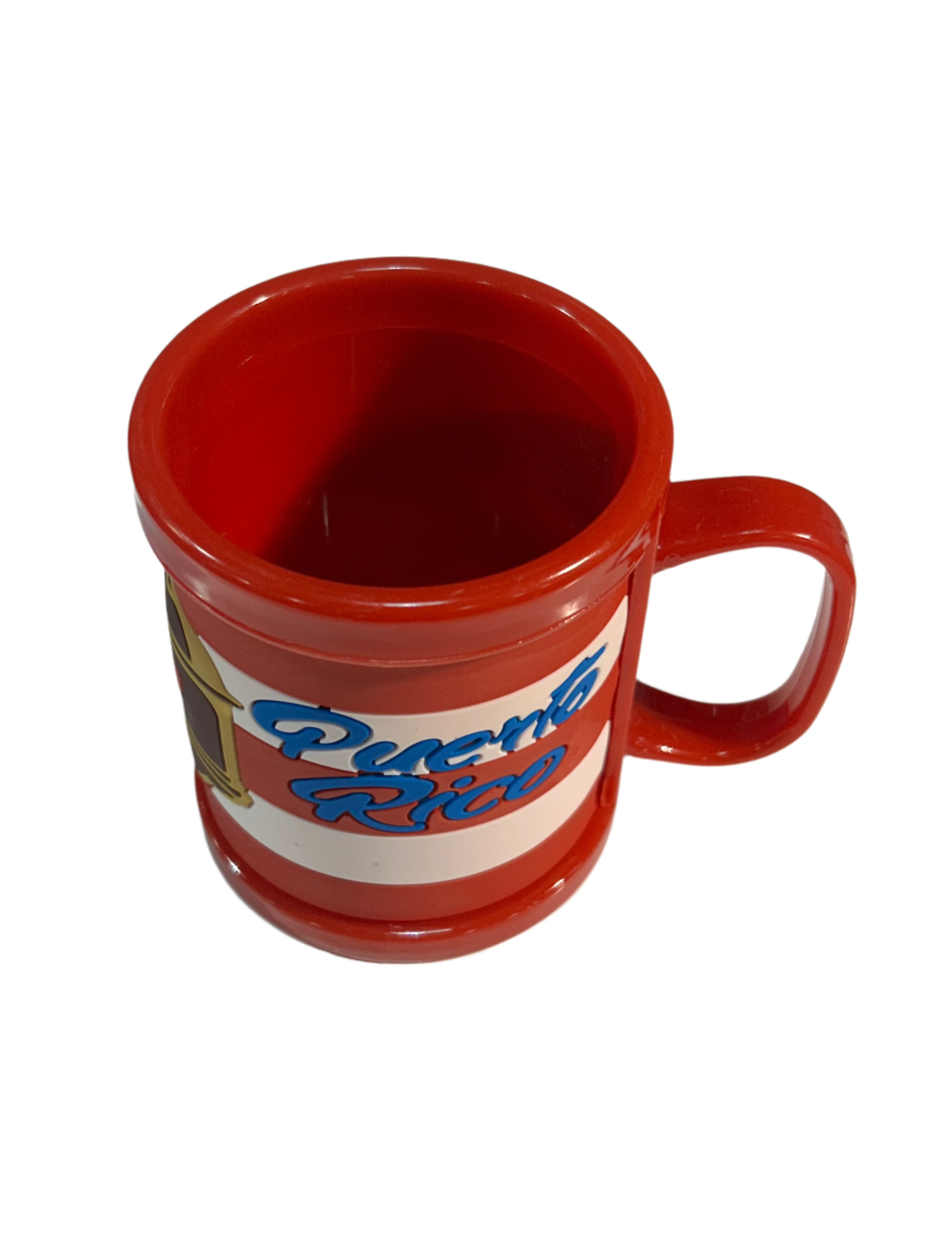 TAZA - PR DESIGN PLASTIC MUG W/RELIEF (RELIEVE)