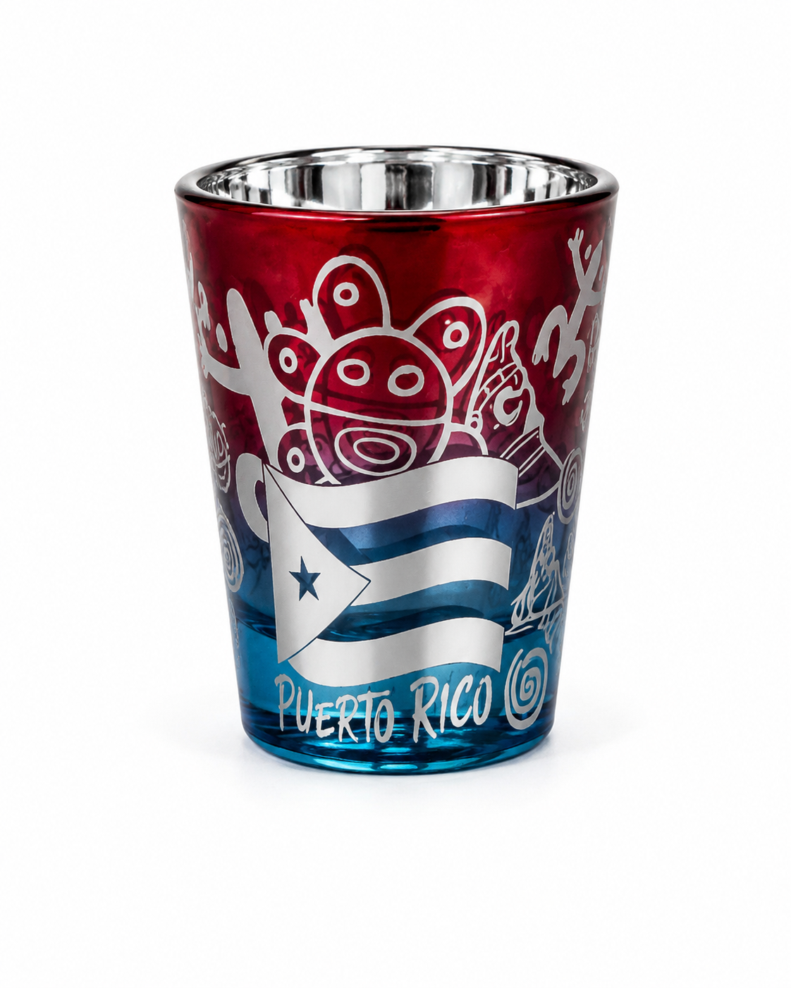 PUERTO RICO (PR) SHOT GLASS