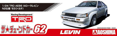 1/24 COROLLA AE86 LEVIN PLASTIC MODEL KIT