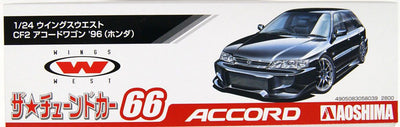 1/24 HONDA ACCORD WAGON WING WEST PLASTIC MODEL KIT - AOSHIMA