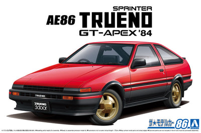 1/24 TOYOTA SPRINTER TRUENO AE86 GT-APEX ‘84 PLASTIC MODEL KIT