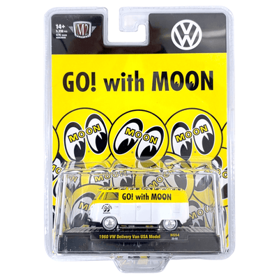 1/64 1960 VOLKSWAGEN DELICERY VAN USA MODEL MOONEYES - M2 MACHINES