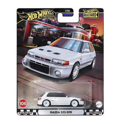 1/64 MAZDA 323 GTR BLVD - HOTWHEELS