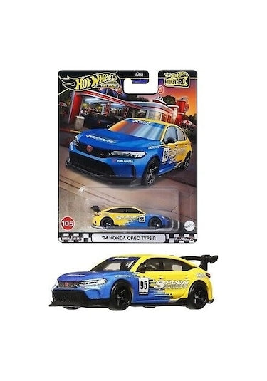 1/64 2024 HONDA CIVIC TYPE-R BLVD - HOTWHEELS