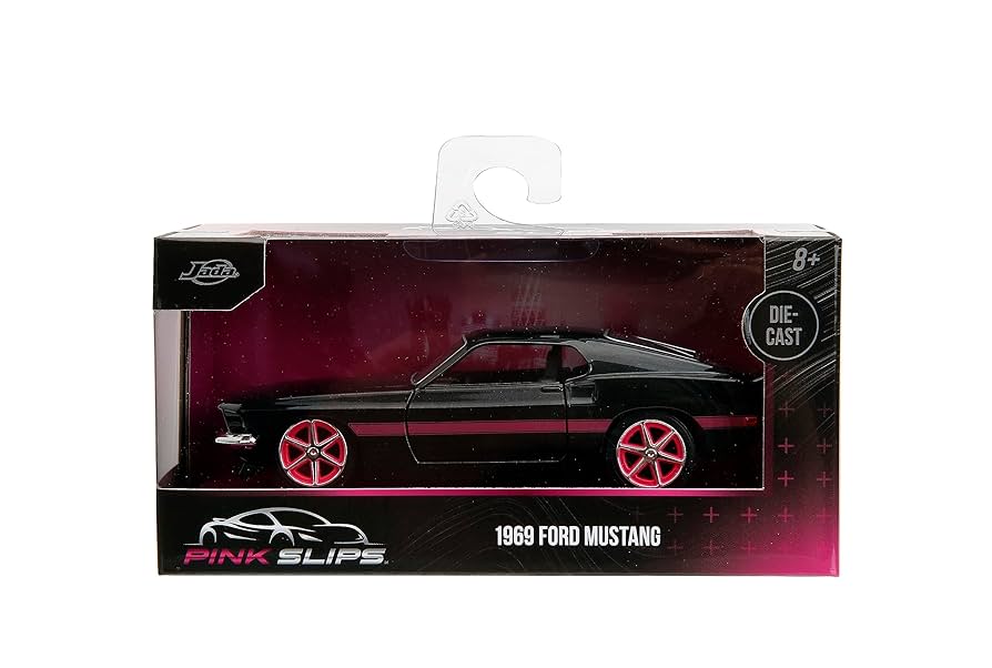 1/32 1969 FORD MUSTANG PINK SLIPS