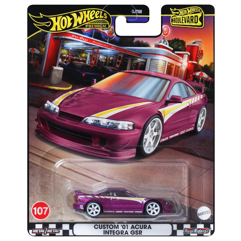 1/64 2001 CUSTOM ACURA INTENGRA GSR BLVD - HOTWHEELS