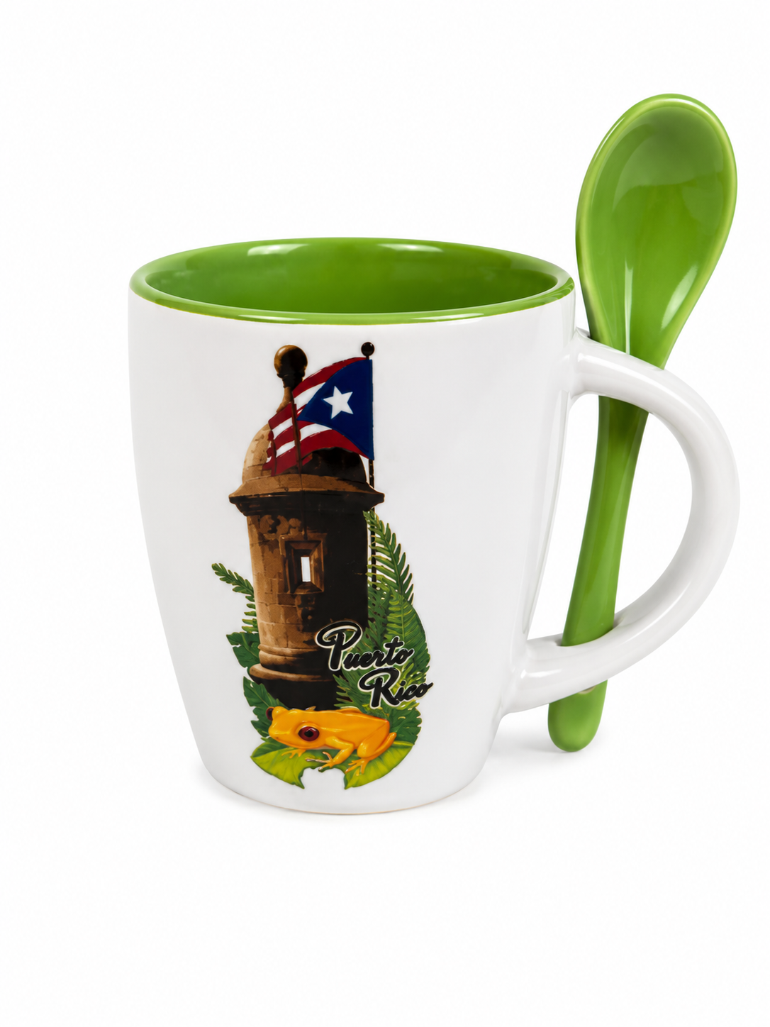 3.5” PUERTO RICO MUG COQUI & GARITA” SMALL