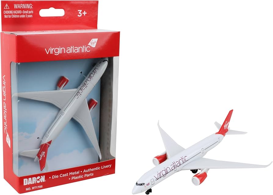 VIRGIN ATLANTIC AIRLINES SINGLE AIRPLANE