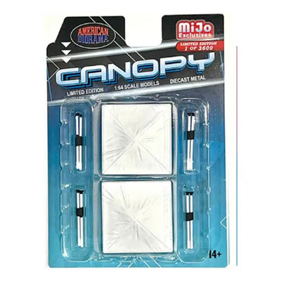 1/64 AMERICAN DIORAMA CANOPY - WHITE