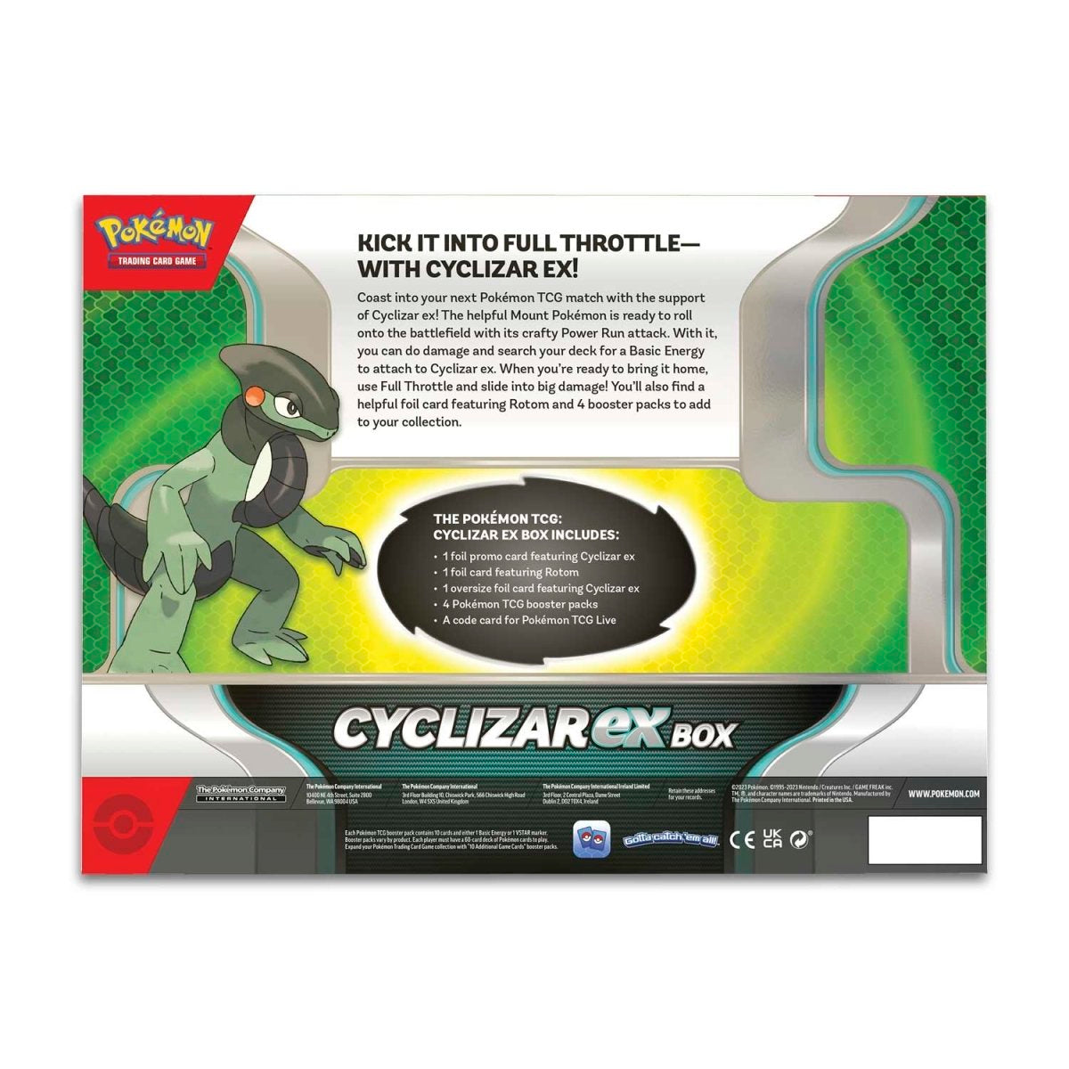 CYCLIZAR EX BOX - POKEMON