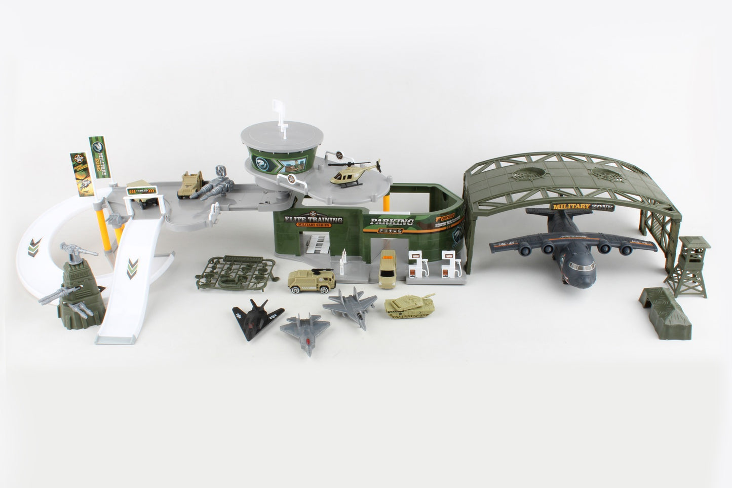 THE MILITARY BASE PLAY SET - SPECIAL FORCES