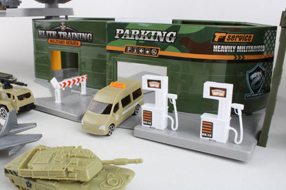 THE MILITARY BASE PLAY SET - SPECIAL FORCES