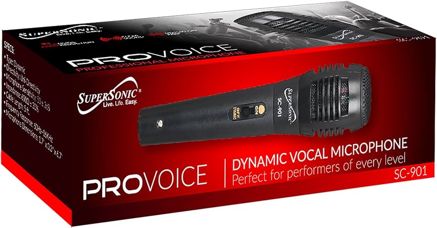 Microphone Professional Super Sonic