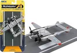RUNWAY P-38J LIGHTNING SILVER (USAAF).