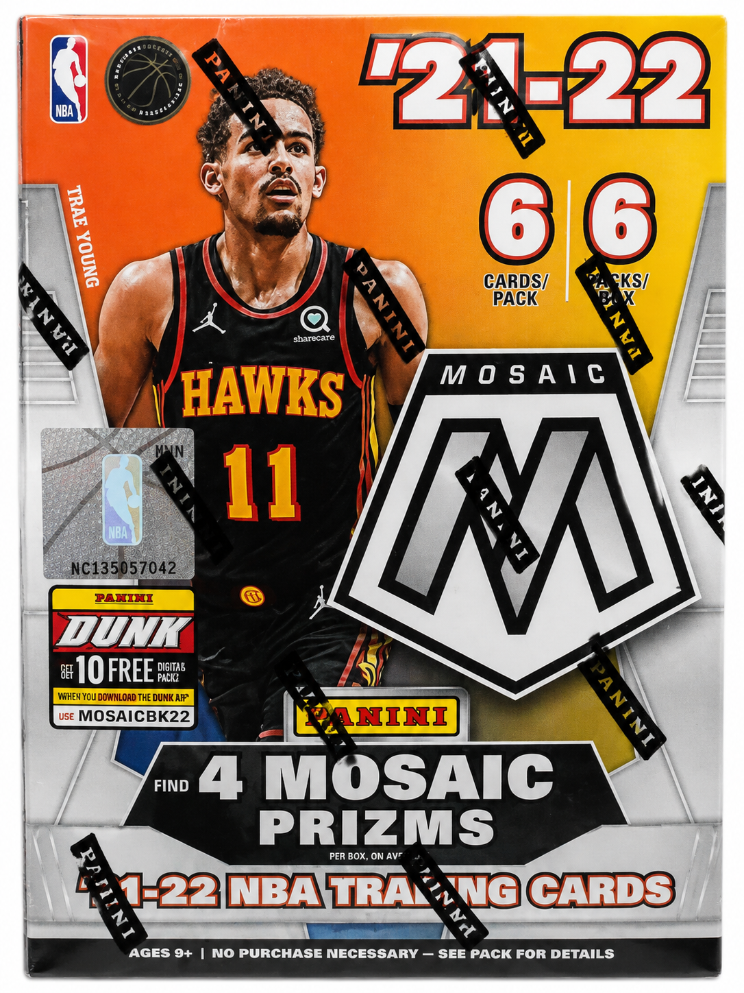 2021-22 PANINI MOSAIC BASKETBALL BLASTER BOX