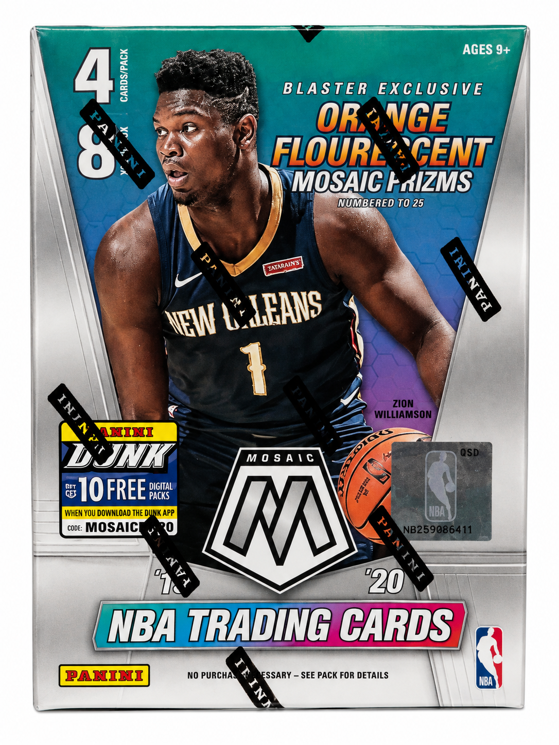 2019-20 PANINI MOSAIC BASKETBALL BOX