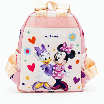 MINNIE MOUSE 13” DICE NYLON DAYPACK PINK