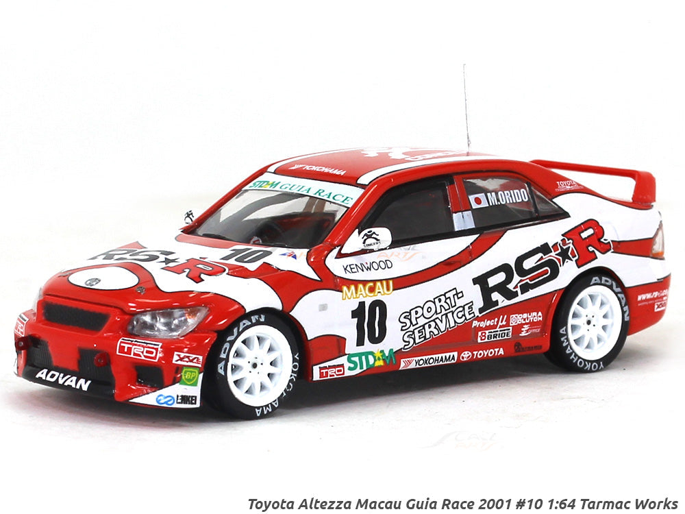 1/64 TOYOTA ALTEZZA MACCAU GUIA RACE 2001 - TARMAC