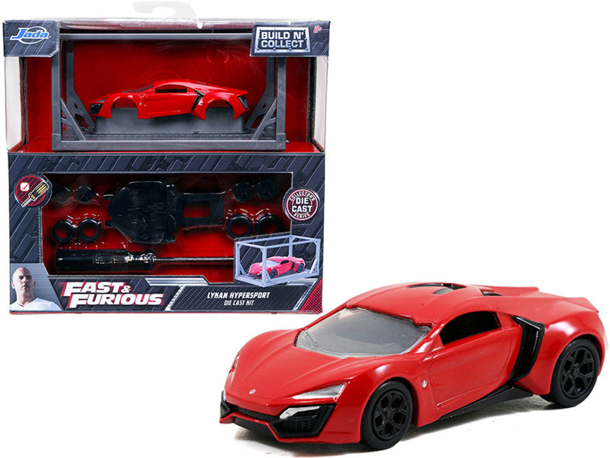 KIT DE FUNDICIÓN A PRESIÓN DEL LYKAN HYPERSPORT A ESCALA 1/55 - CONSTRUYE Y COLECCIONA RÁPIDOS Y FURIOUS