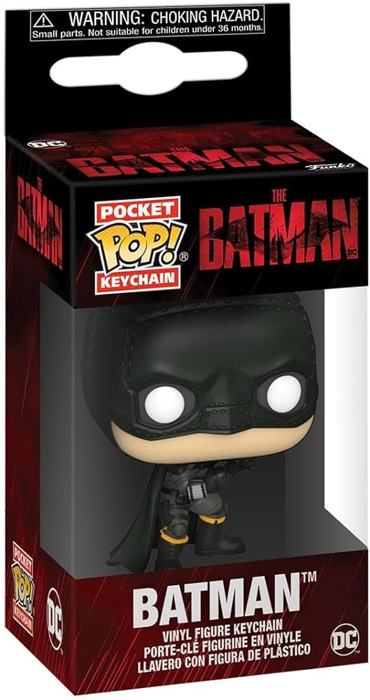 POCKET FUNKO POP KEYCHAIN BATMAN