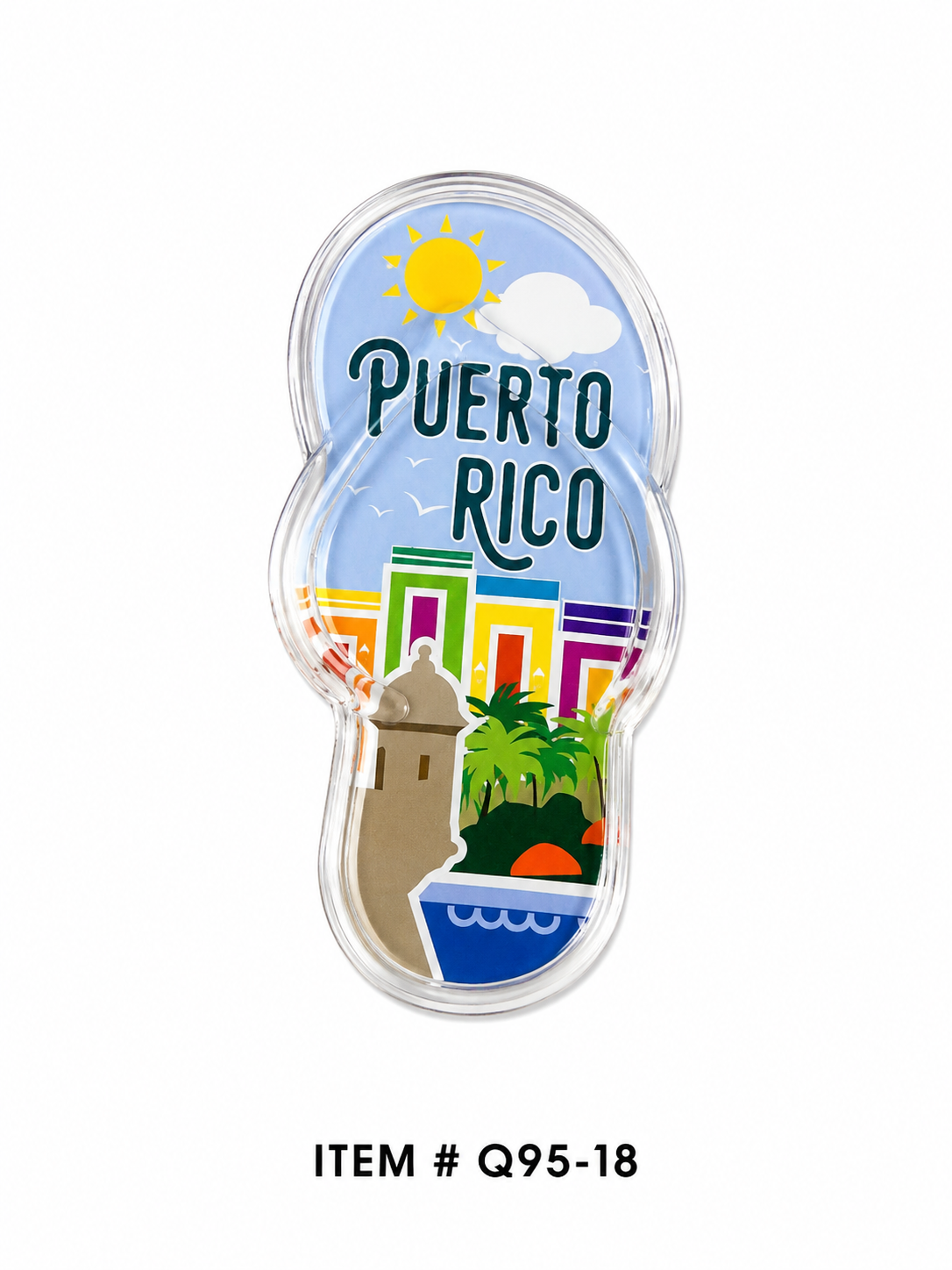 PUERTO RICO MAGNET - SANDALS Q95