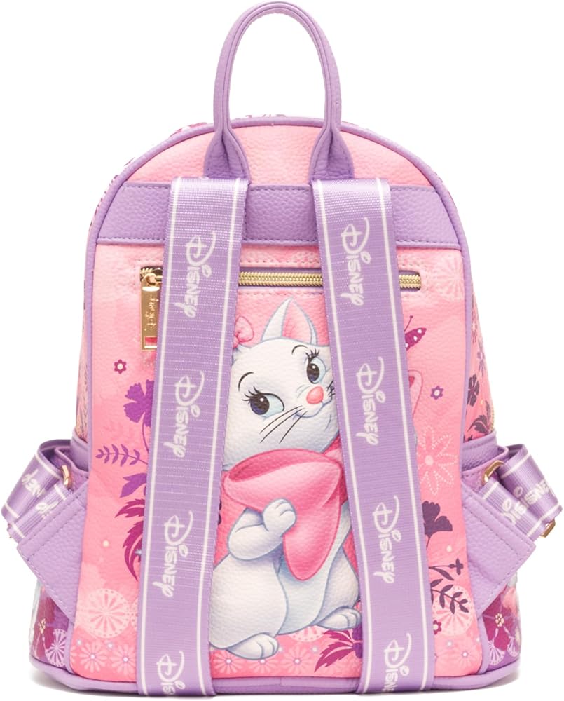 BULTO DISNEY ARISTOGATOS - MARIE 11" VEGANO
 MINI MOCHILA DE CUERO